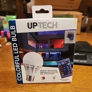 Up-Tech Colorful LED Bulb with Remote